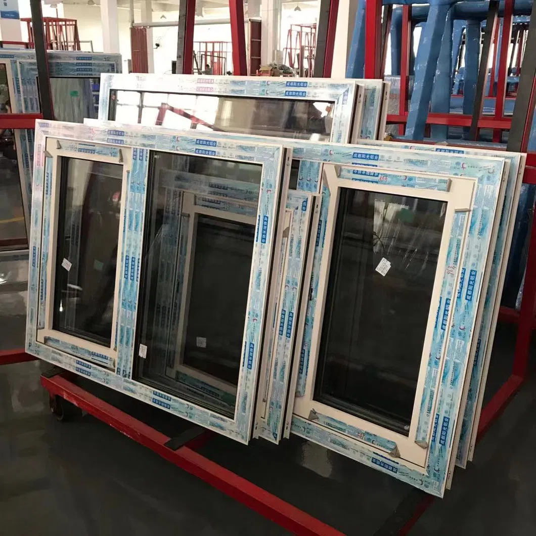 Ventana de toldo con bisagras de aluminio de ruptura t&eacute;rmica de 70 series