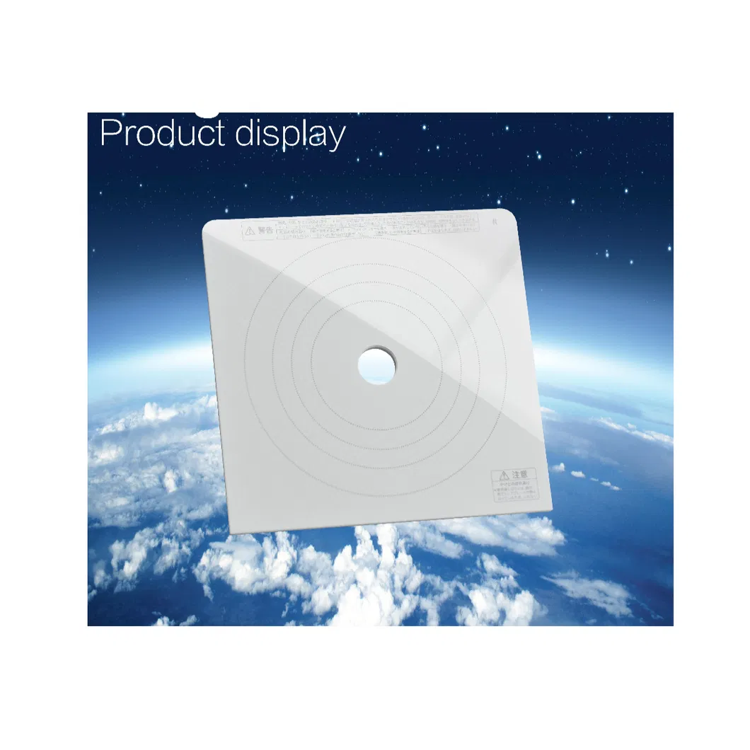 Cer&aacute;mica negra de cristal de cer&aacute;mica negra de 4 mm resistente al calor del calor.