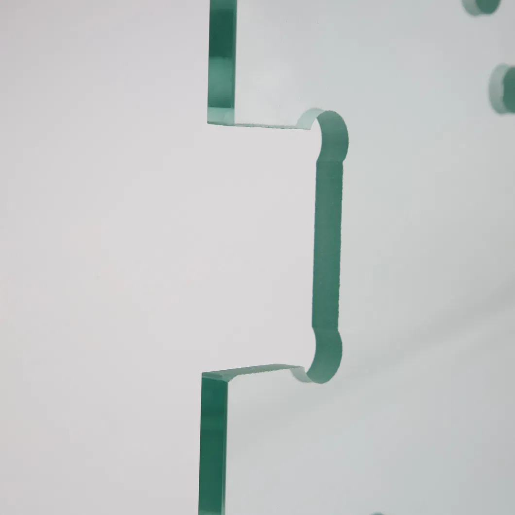 6 mm 8 mm 10 mm de vaso templado de 12 mm m&aacute;s transparente borde de vidrio pulido transparente