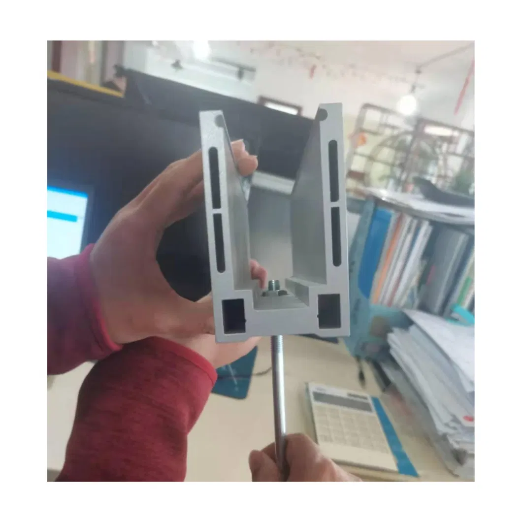 Venta caliente Venta de aluminio Curvado Balustrada hecha a medida U Perfil de canal