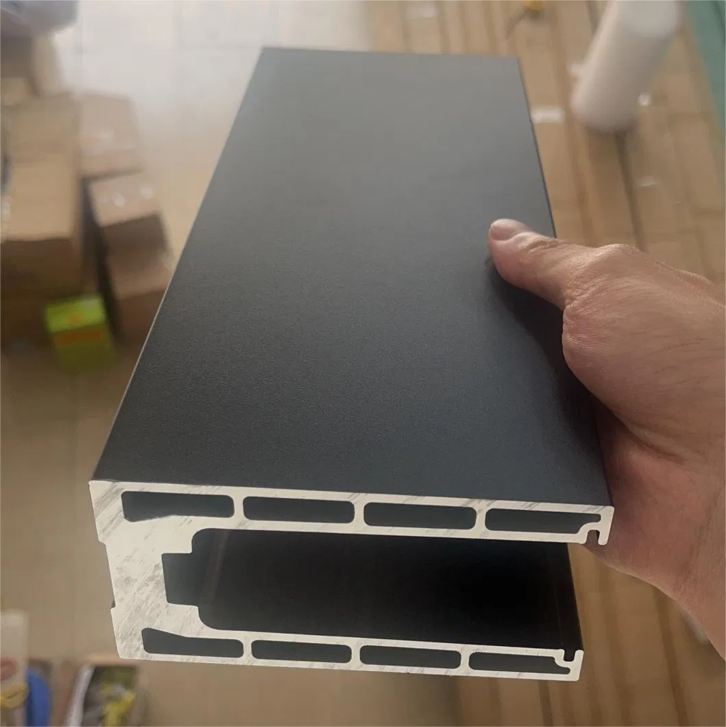 Venta caliente Venta de aluminio Curvado Balustrada hecha a medida U Perfil de canal