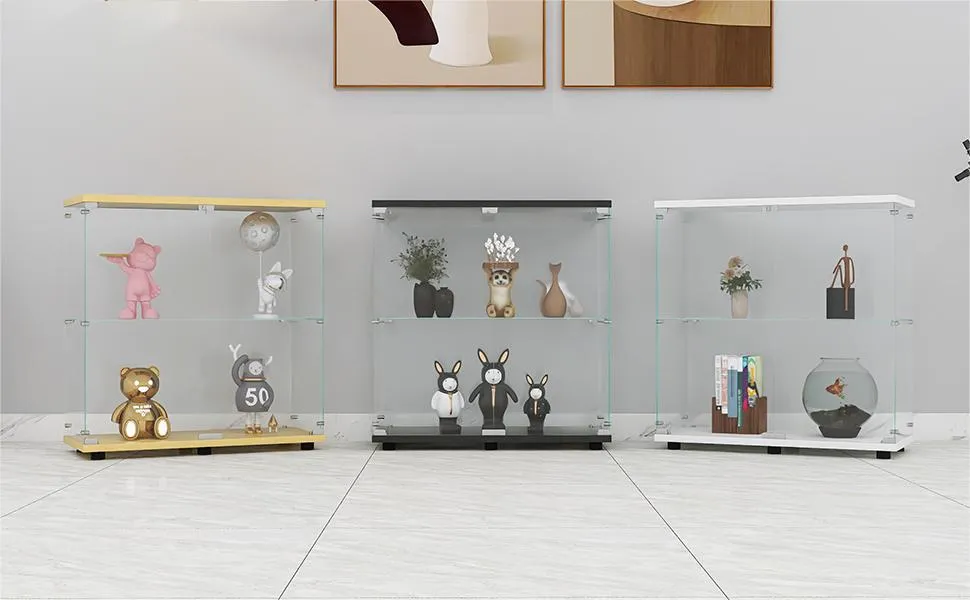 C&aacute;scara de exhibici&oacute;n de iluminaci&oacute;n LED CASE DE CONTINADAS DE PROBACI&Oacute;N Muebles de exhibici&oacute;n Gabinete de exhibici&oacute;n de vidrio