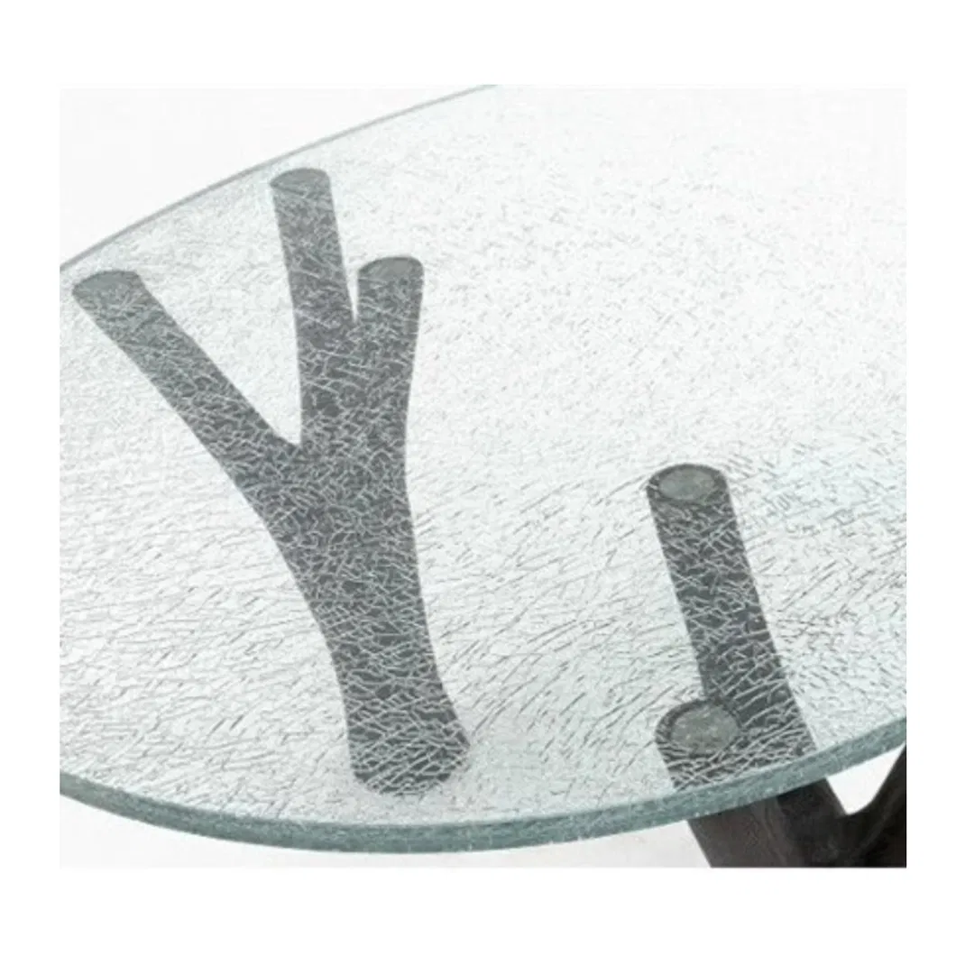 Vidrio decorativo de vidrio roto hielo crujido de vidrio laminado