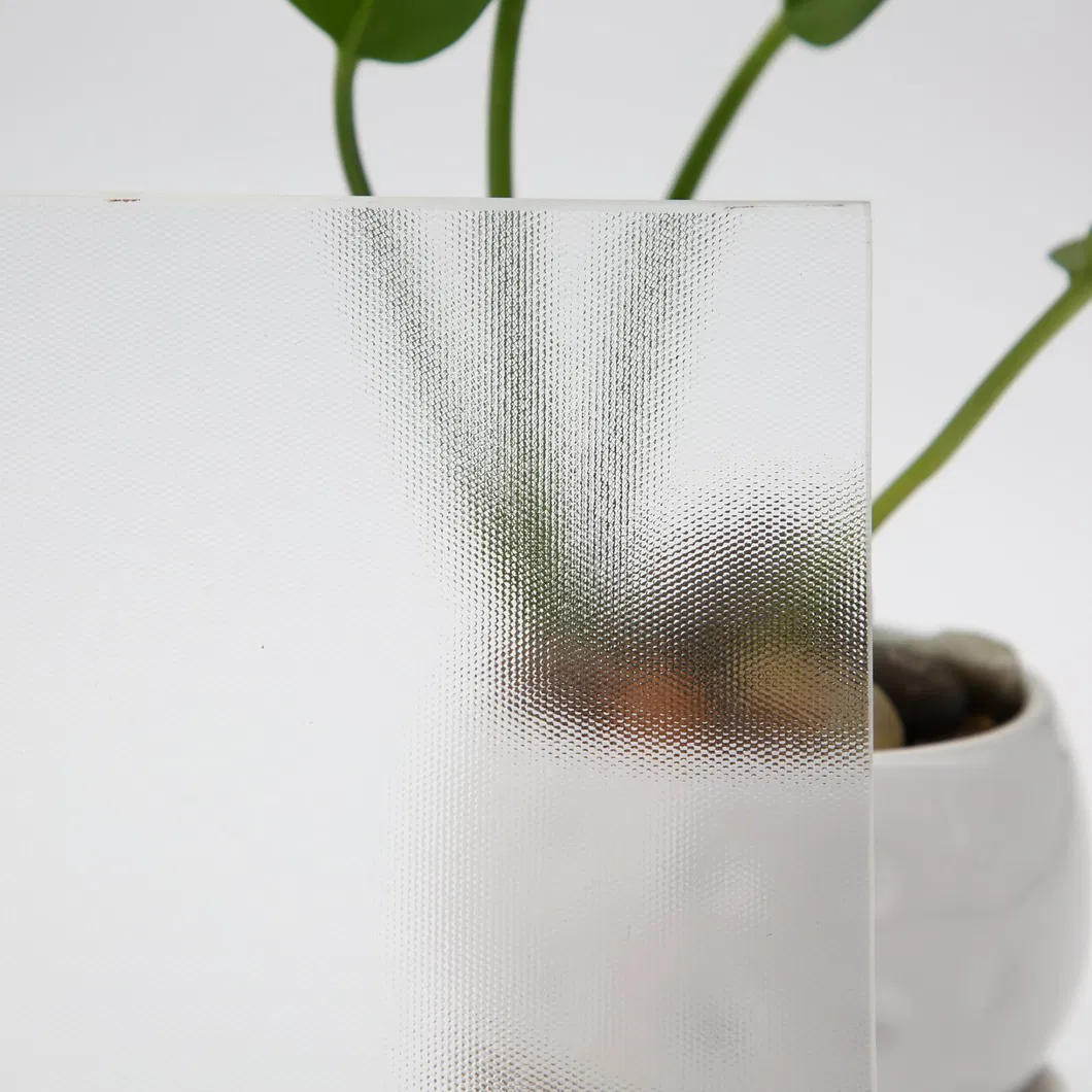 4 mm-8 mm Clear adicional Aqualita Estampado Vaso texturizado Figurado 