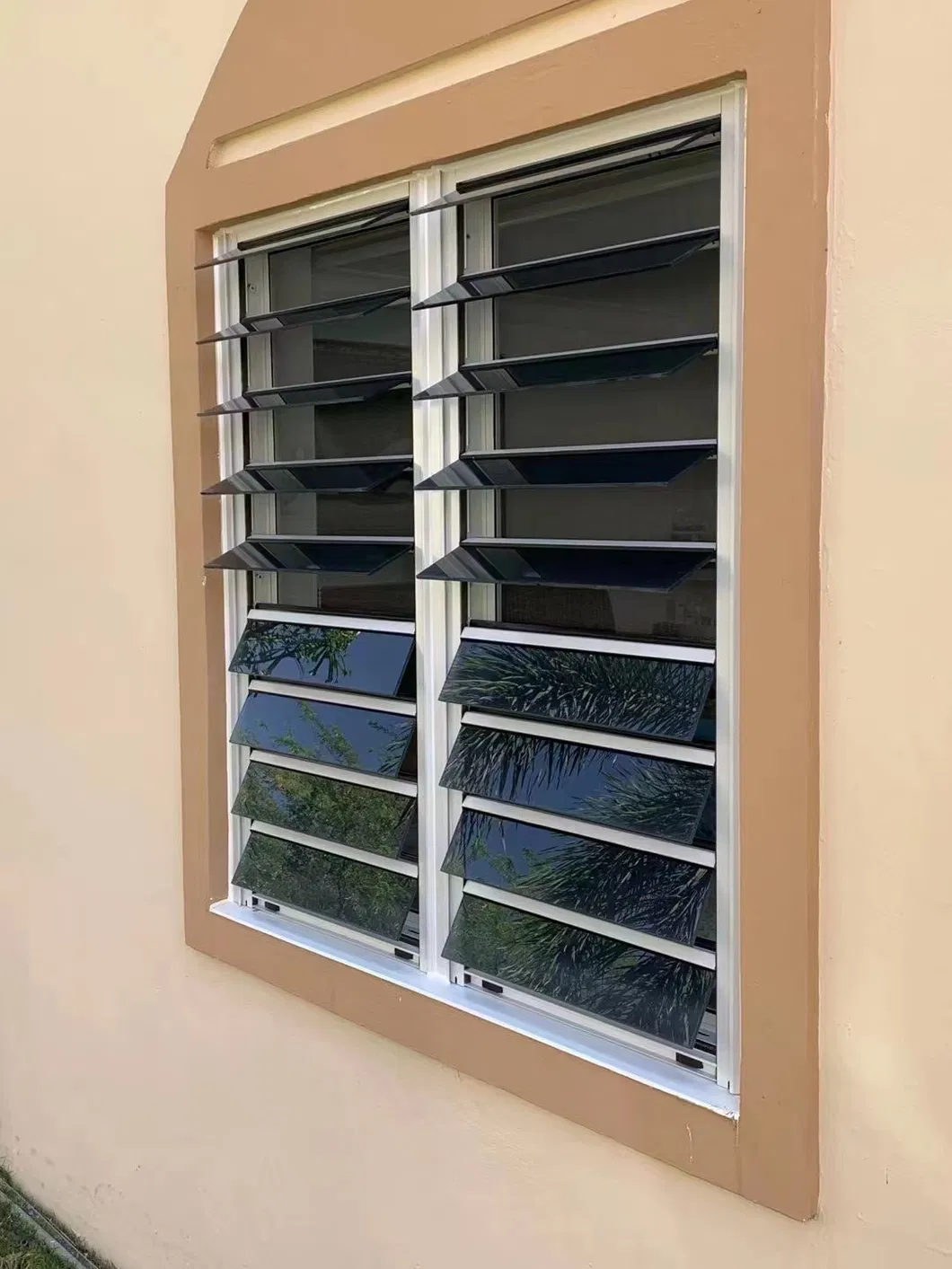 Ventanas de cuchilla de obturador ajustable de ventilaci&oacute;n de aluminio
