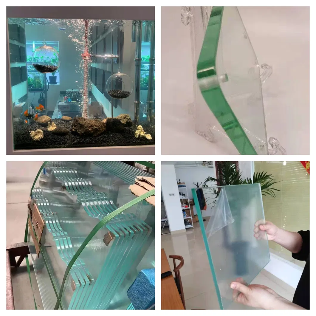 Bordes pulidos de 17.52 mm PVB templado SGP Glass laminado para la balaustrada