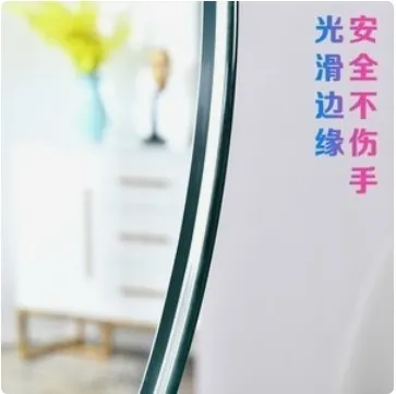 8 mm 10 mm 12 mm Tapa de mesa de vidrio de comedor templado con borde redondo l&aacute;piz