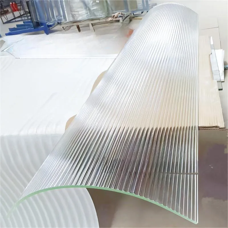 4mm-12mm Curved Laminated Tempered Glass with Custom Sizes and Radius 