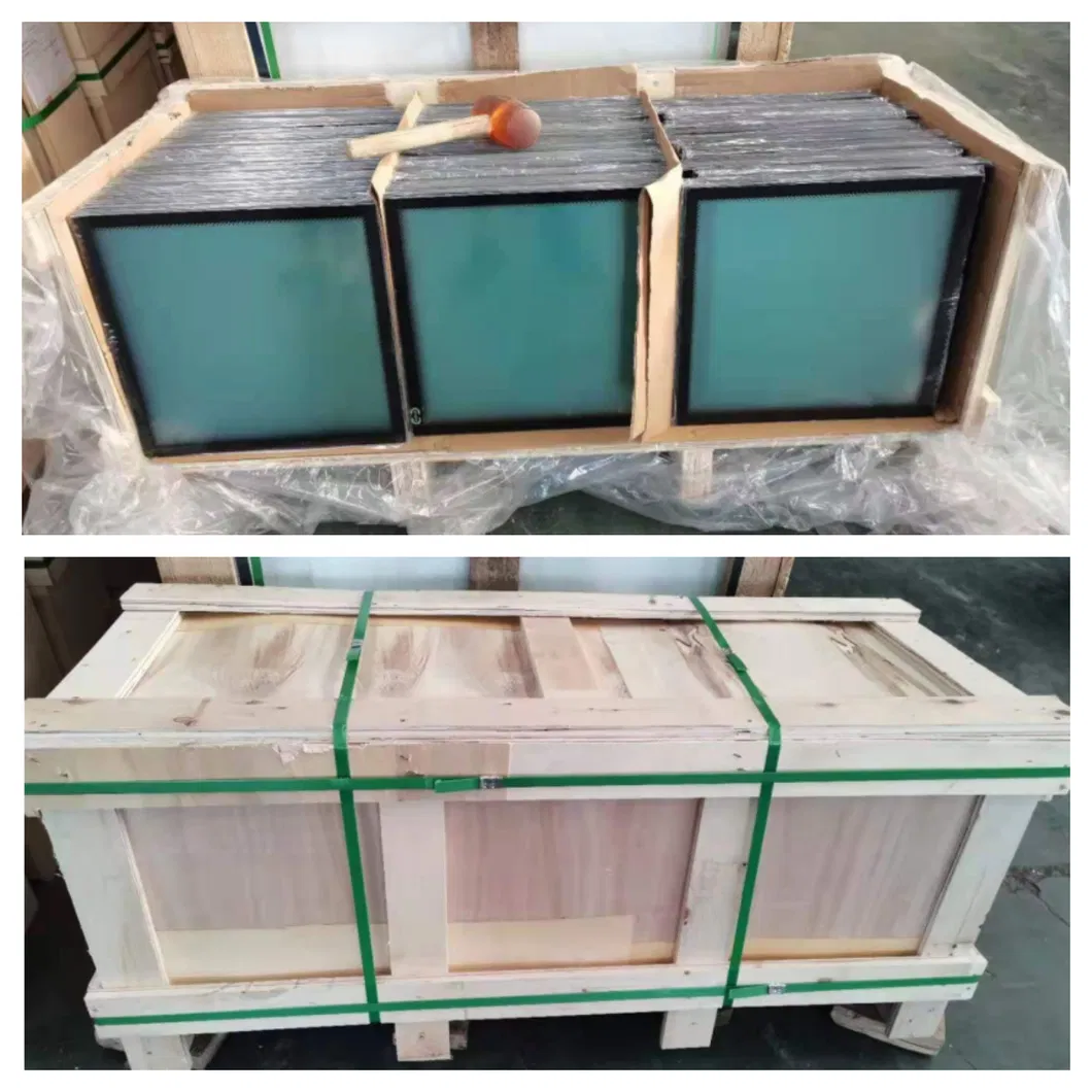 Cubo plateado de doble doble capas plateadas y curvas de vidrio IGu aislante de bajo E