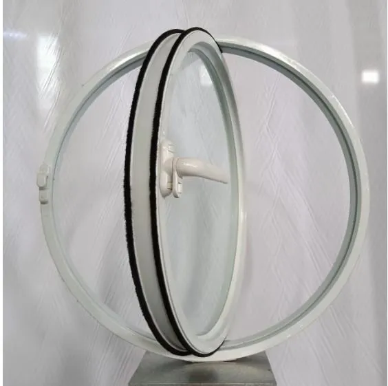 Ventana de apertura circular redonda de aluminio