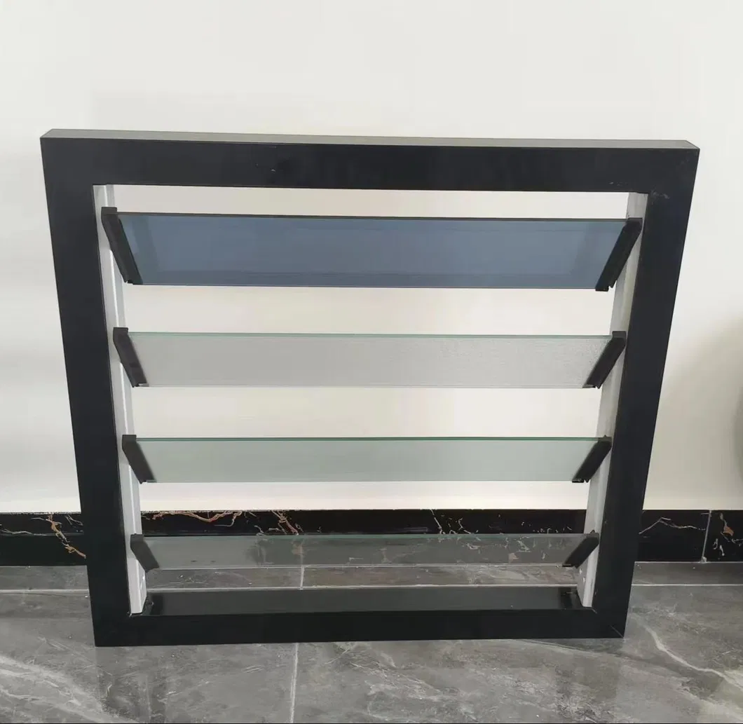 Ventanas de cuchilla de obturador ajustable de ventilaci&oacute;n de aluminio