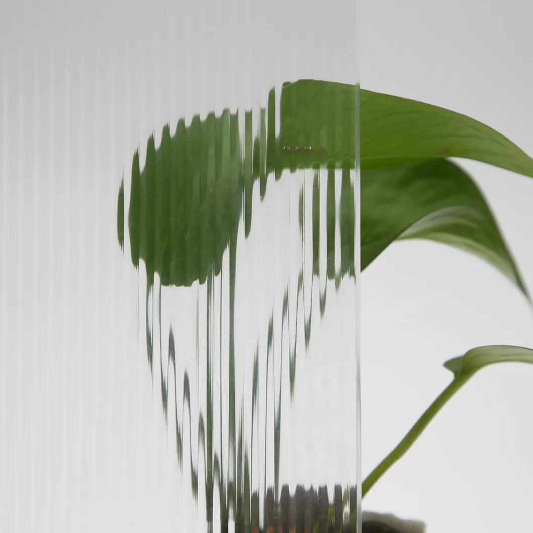5mm 6mm 8mm 10mm Clear Extra Moru Fluted Glass 
