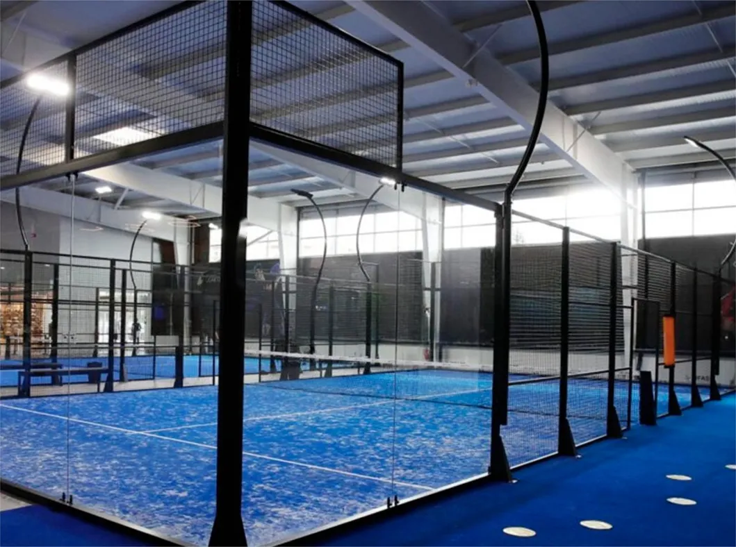 Vidrio templado de 12 mm Padel Court