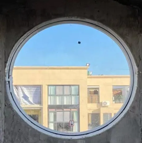 Ventana de apertura circular redonda de aluminio