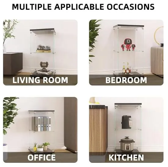 Instalar r&aacute;pida de 3 estantes de 3 estantes de una puerta de doble puerta de 4 estantes de 4 estantes.