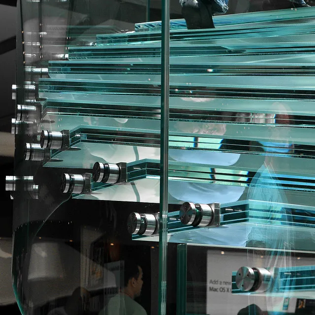 33.1 44.1 55.2 66.2 88.2 Gradiente PVB Clear White Lamined Temper Glass