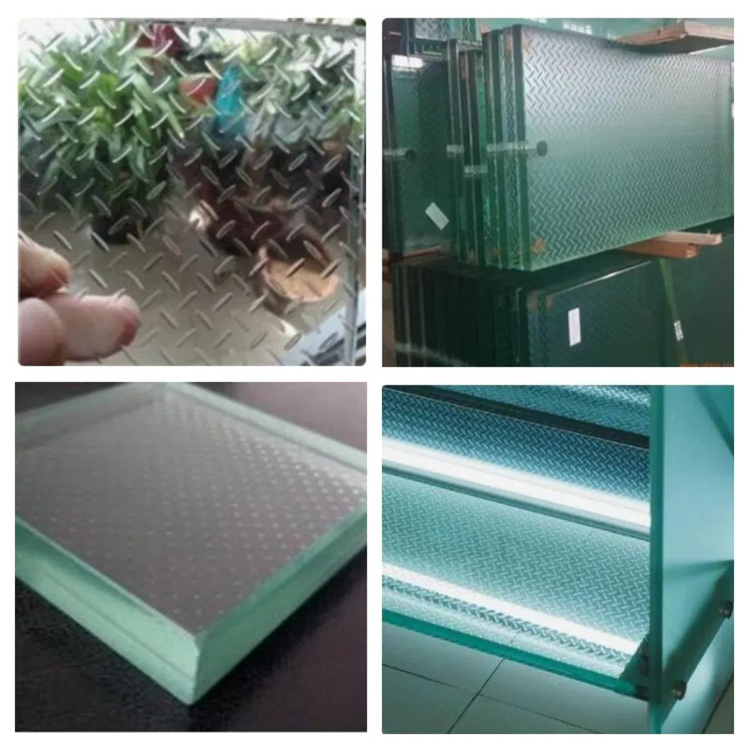 Bordes pulidos de 17.52 mm PVB templado SGP Glass laminado para la balaustrada