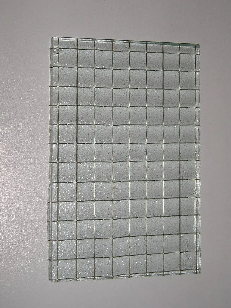 6 mm 7 mm 30 minutos Resistente al vidrio cableado de Nashiji resistente al fuego