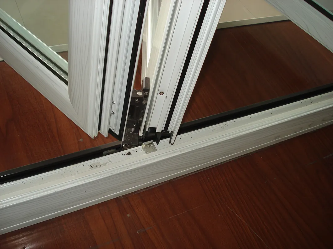 Puerta de balc&oacute;n deslizante de patio de aluminio de dos pistas y tres pistas de aluminio