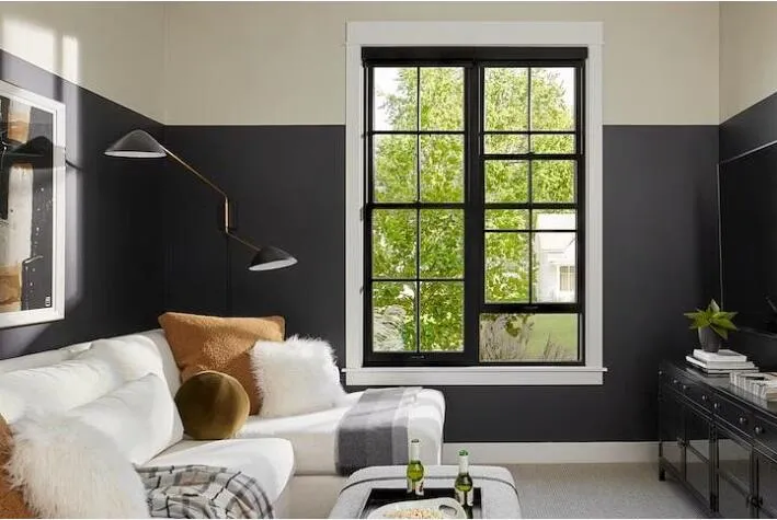 Ventanas de hoja doble de estilo americano