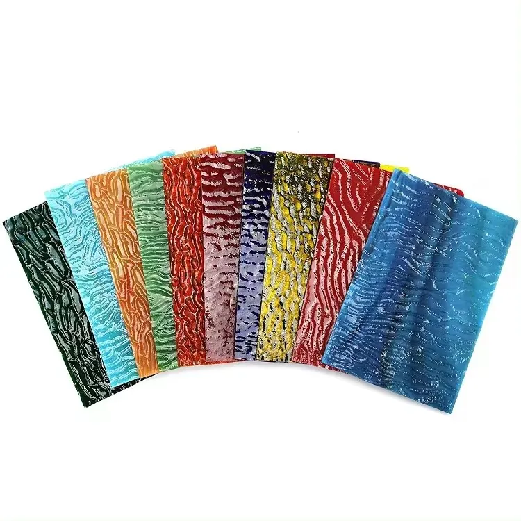 3 mm Iridescent 300x3300 mm de 12x12 pulgadas Craft Craft Glass para The Art Studio Club