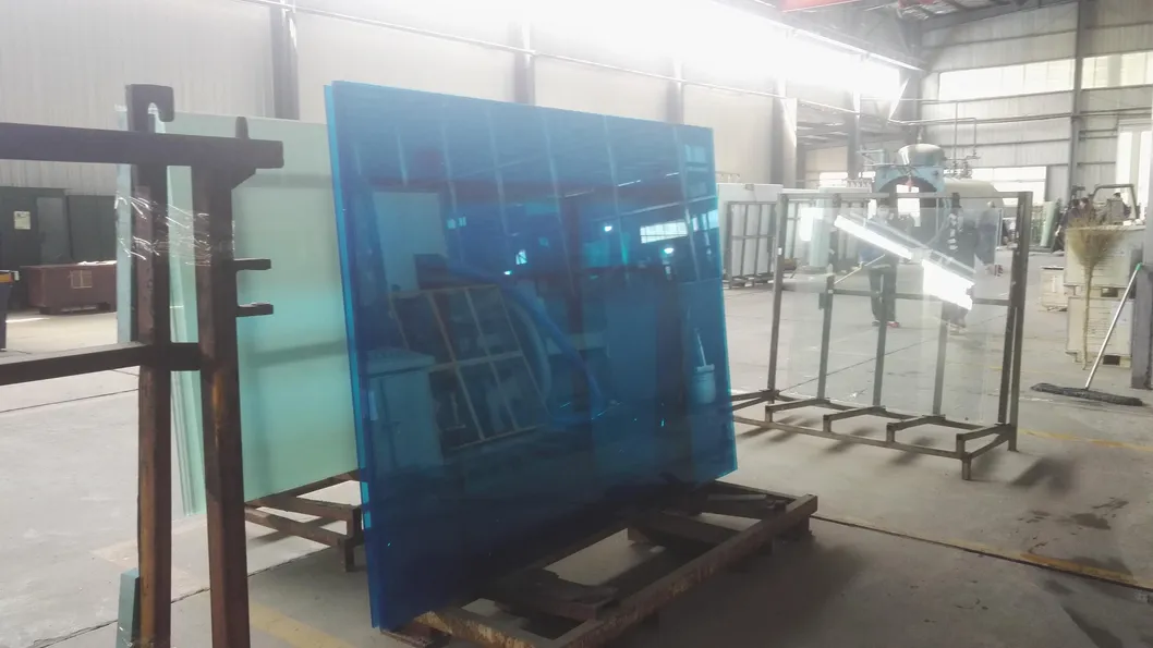 Wholesal Bholesal Price 4.38mm 6.38 mm 10.766 mm 12.76.76 mmmmmm. 21.52mm PVB Sgp Clear Tinted Laminated Glass Factory 