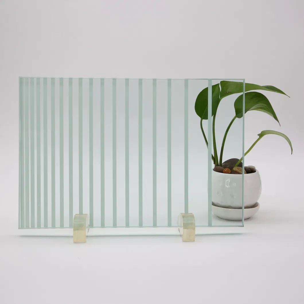 5mm 6mm 8mm 10mm Clear Extra Moru Fluted Glass 
