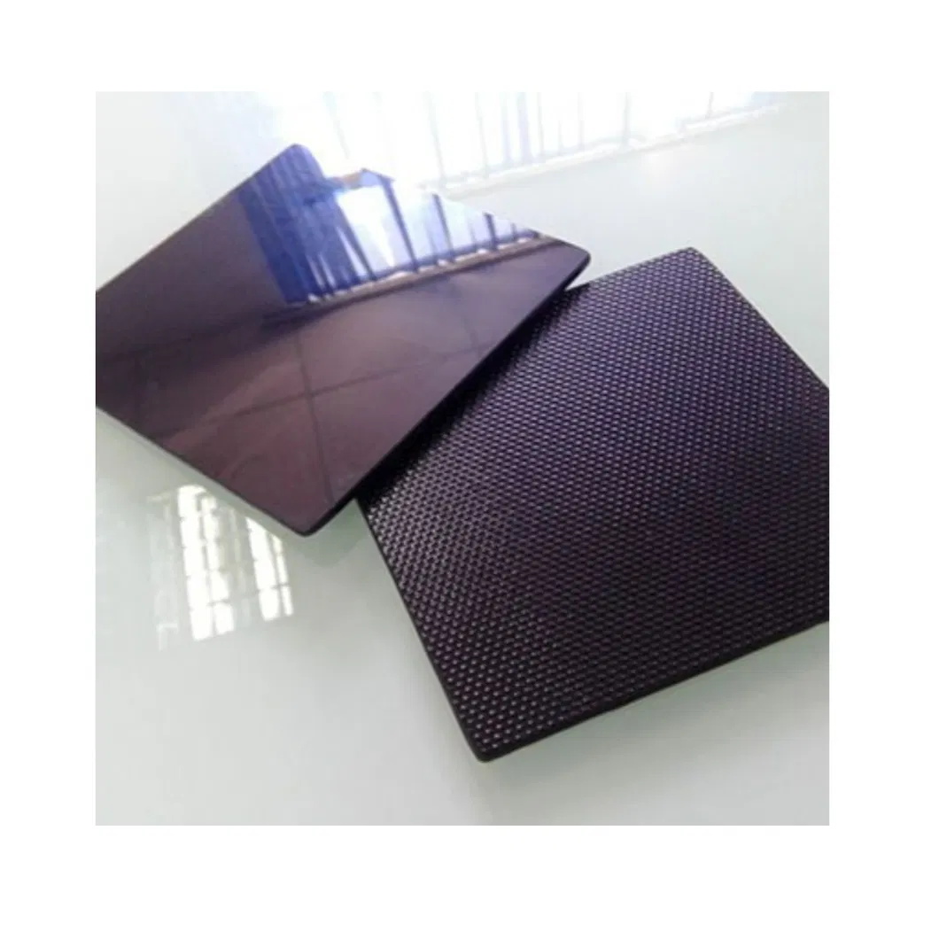 Cer&aacute;mica negra de cristal de cer&aacute;mica negra de 4 mm resistente al calor del calor.