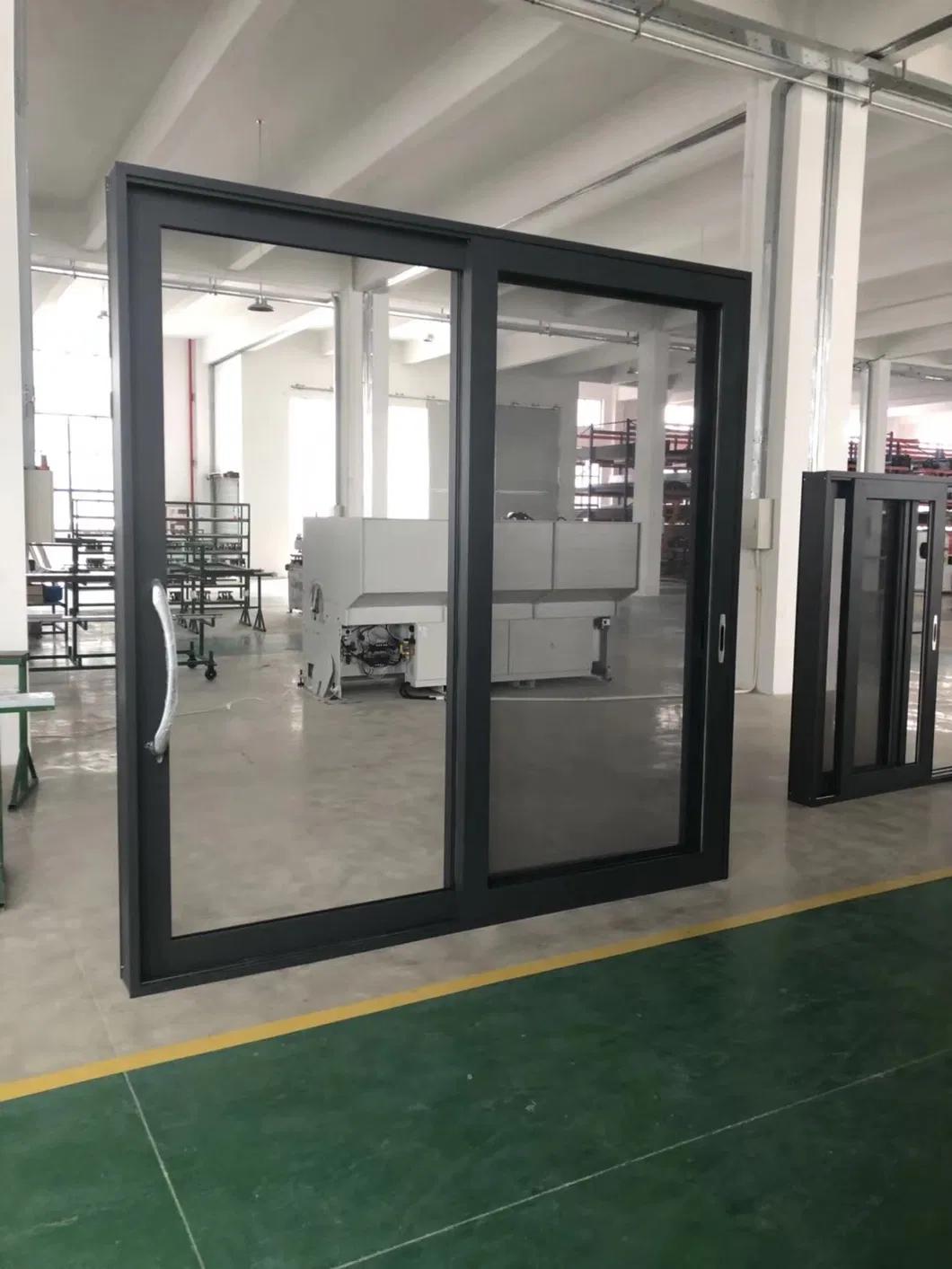 Puerta de balc&oacute;n deslizante de patio de aluminio de dos pistas y tres pistas de aluminio