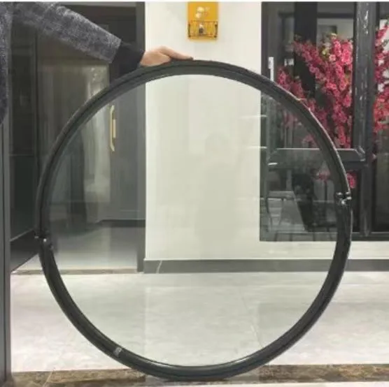 Ventana de apertura circular redonda de aluminio
