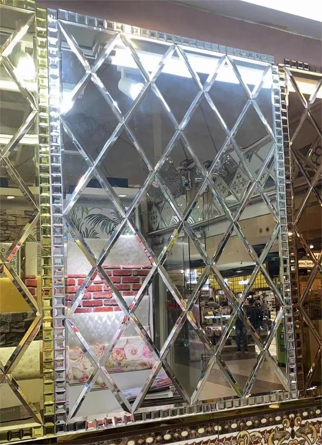 Mucil de espejo mejor 4 5 6 8 mm de dise&ntilde;o de alta calidad Mirror de pared Mirror de diamantes F&aacute;brica China