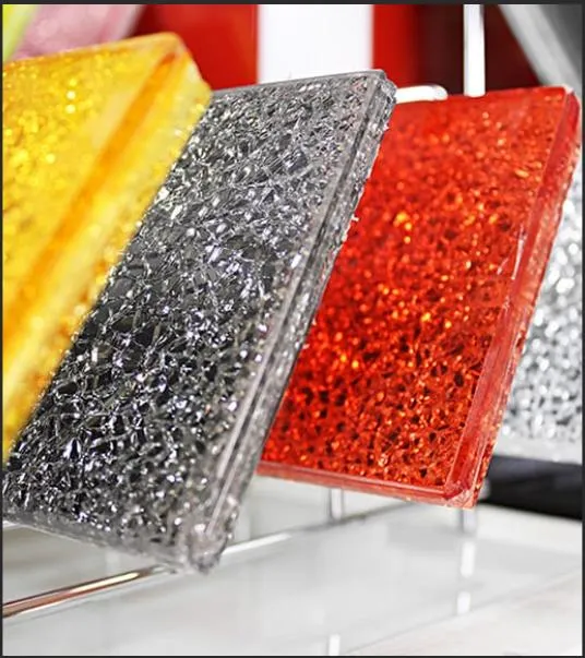 5 mm+5 mm+5 mm 15 mm de vidrio laminado de hielo