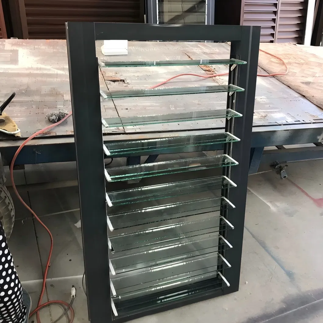 Aventilador de rejillas de ventilaci&oacute;n del marco de aluminio persuasteras al aire libre ventanas ajustables