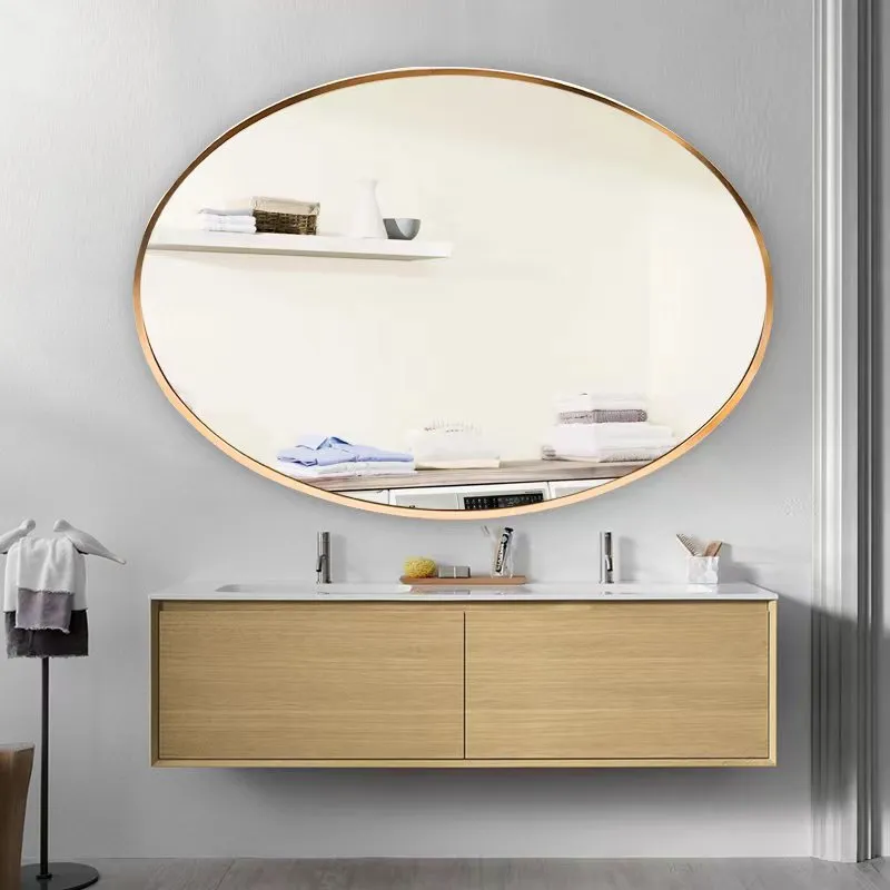 F&aacute;brica Formas geom&eacute;tricas personalizadas Marco de ba&ntilde;o Mirror de tocador de ba&ntilde;o Espejo de decoraci&oacute;n